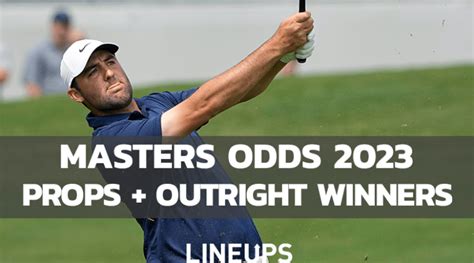 masters outright odds